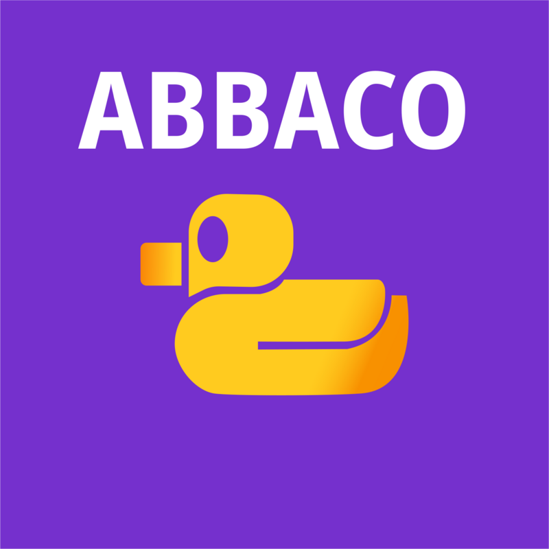 ABBACO logo — yellow duck